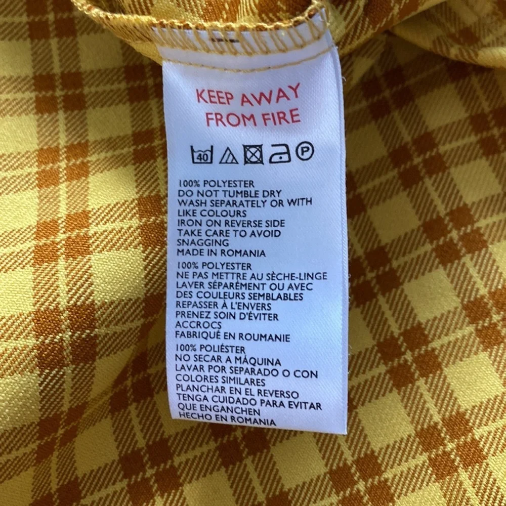 UO Gretchen Plaid Mini Skirt